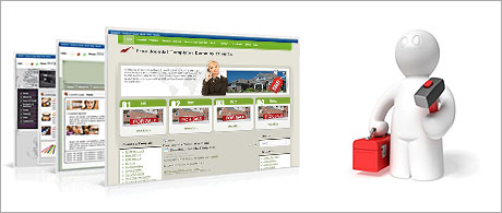 An instant web site installer An instant web site installer